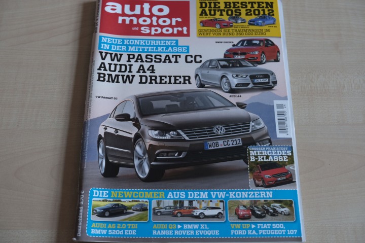 Deckblatt Auto Motor und Sport (24/2011)